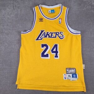 Adidas Vintage NBA Lakers Kobe Bryant 24 Jersey Hardwood Classics XL‎